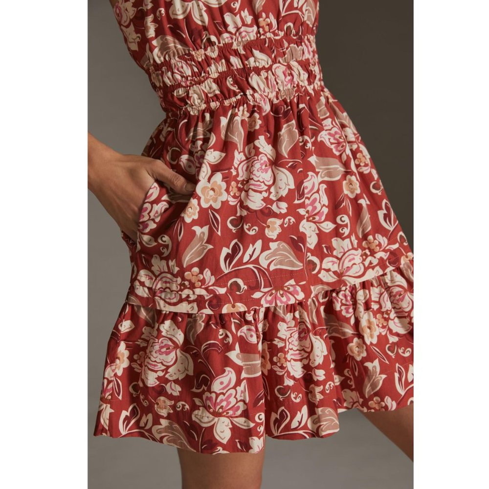 Anthropologie The Sleeveless Somerset Mini Dress: Poplin Edition Red - XL - Picture 12 of 12